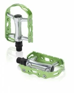 XLC MTB-Pedal Ultralight V PD-M15 Alu, Ohne Reflektor Grün