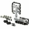 XLC System-Pedal PD-S02 Einseitig, Schwarz/silber SPD-kompatibel