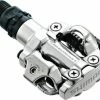 SPD Pedal Shimano PD-M 520 Zweiseitig, Silber, 9/16",ohne Reflektor