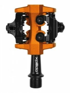 Xpedo Pedal Clipless CXR Schwarz/orange 9/16 Zoll XMF10AC