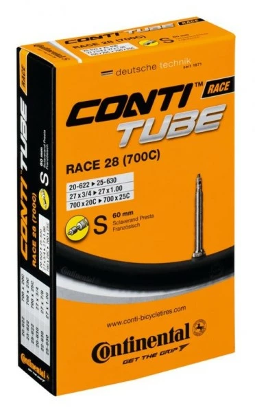 Schlauch Continental Conti Race 26 26x3/4" 20/25-559/571 SV 60mm 1 Schlauch Continental Conti Race 26 26x3/4" 20/25-559/571 SV 60mm