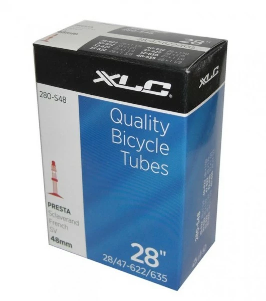 XLC Fahrradschlauch 27/28 X 1 1/8-1.75 28/47-622/635 SV 48 1 XLC Fahrradschlauch 27/28 X 1 1/8-1.75 28/47-622/635 SV 48