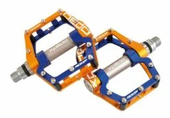 Xpedo Pedal FACEOFF 18 Blau/gold 9/16 Zoll XMX18AC