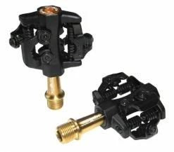Xpedo Pedal Clipless CXR Pro Schwarz/gold 9/16 Zoll XMF10AT