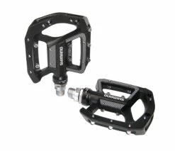 MTB-Pedal Shimano PDGR500 Schwarz Plattform Ohne Reflektoren