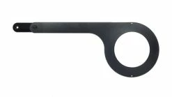 Kettenschutz Hebie 317 38 Zähne, Schwarz Matt