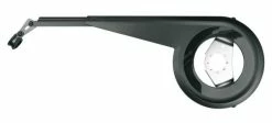 Kettenschutz SKS Chainbow Ø158mm 38 Zähne, Schwarz, Für Nabenschaltung