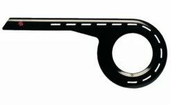 Kettenschutz Hebie 1 Flügelig 44-48 Zähne, Schwarz, Für Nabenschaltung