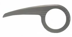 Kettenschutz Hebie 1-flügelig 42 Zähne,silber,210mm,f. Kettenschaltung
