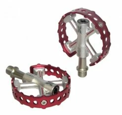 Xpedo Pedal TRAVERSE 6 Rot, 9/16", XCF06AC