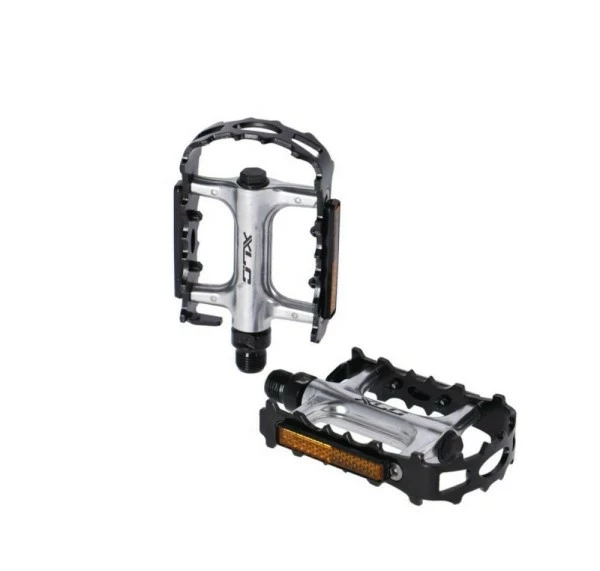 XLC MTB-Pedal PD-M28 Alukäfig/-körper, Silber/schwarz 1 XLC MTB-Pedal PD-M28 Alukäfig/-körper, Silber/schwarz