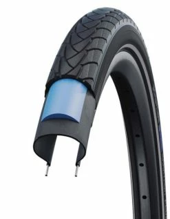 Reifen Schwalbe Marathon E-Plus 27.5x2.00" 50-584 Schwarz Reflex E50 Draht