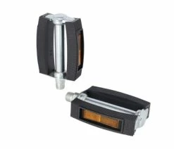 XLC Universal Pedal Gummiblock Schwarz, 9/16",Reflektor