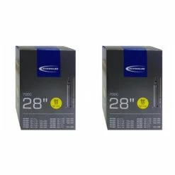 2 X Schlauch Schwalbe SV17 Lang 28x1 1/8-1.75 28/47-622/635 SV60mm