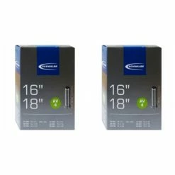 2 X Schlauch Schwalbe AV4 16/18x1 1/8-1 3/8