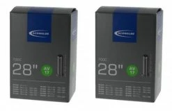 2 X Schwalbe Schlauch AV17 28x1.10-1.75" (28/47-622/635) 28 Zoll AV 40mm