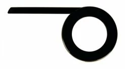 Kettenschutz Herrmans Slyde 42-44 Zähne,Ø140, Sz Matt,mit Aussparung