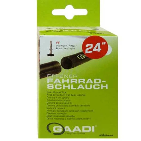 Schlauch GAADI Tubes 24" 24x1.40-2.125" (37-50/507) SV 47mm 1 Schlauch GAADI Tubes 24" 24x1.40-2.125" (37-50/507) SV 47mm