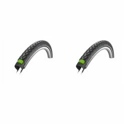 2 X Reifen Schwalbe Marathon HS420 28x1.00" 25-622 Sw-TwinSkin Refl.GG EC E-25