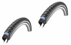 2 X Reifen Schwalbe Drahtreifen MARATHON PLUS TOUR 28x1.40" 37-622 E25