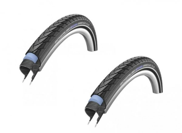 2 X Reifen Schwalbe Drahtreifen MARATHON PLUS Performance Smart Guard 26x1.75" 47-559 Reflex E-50 1 2 X Reifen Schwalbe Drahtreifen MARATHON PLUS Performance Smart Guard 26x1.75" 47-559 Reflex E-50
