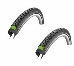 2 X Reifen Schwalbe Drahtreifen MARATHON 28x1.75" 47-622 E-50