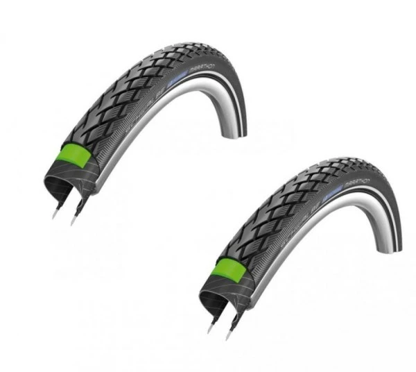 2 X Reifen Schwalbe Drahtreifen MARATHON 28x1.75" 47-622 E-50 1 2 X Reifen Schwalbe Drahtreifen MARATHON 28x1.75" 47-622 E-50