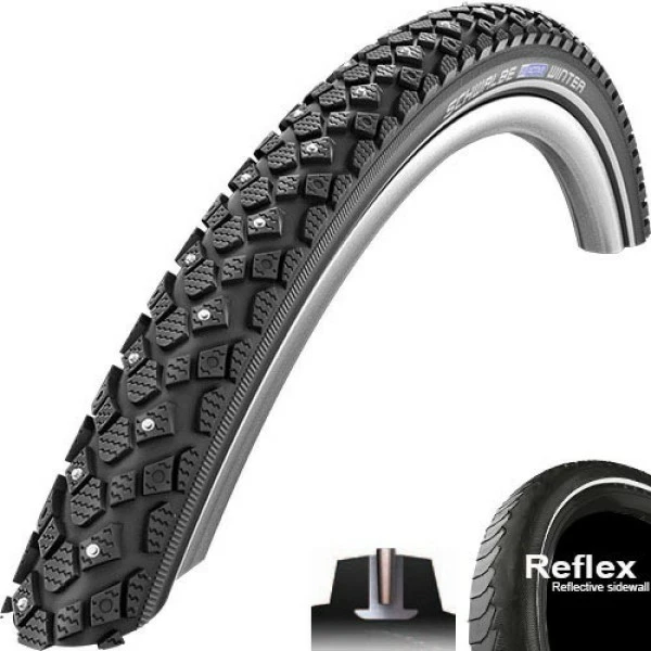 Reifen Schwalbe Winter 16x1.20" 30-349 Schwarz Reflex Draht 1 Reifen Schwalbe Winter 16x1.20" 30-349 Schwarz Reflex Draht