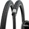 Reifen Schwalbe DeltaCruiser Plus 26x1.45" 37-590 Schwarz Reflex E-25 Draht