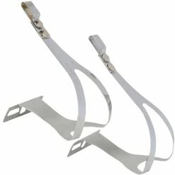 Pedalhaken Christophe S/M Bis Gr. 42, Zéfal, Edelstahl Verchromt, Zefal, FA003576415