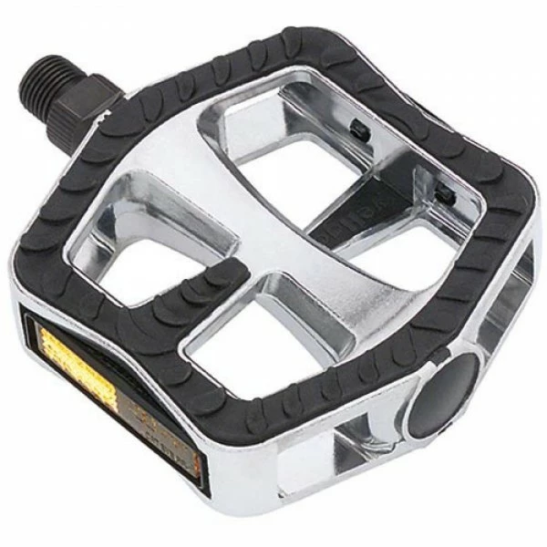 Pedale Trekking / City Alu, Große Trittfläche Mit Auflage, Point, 26000401 1 Pedale Trekking / City Alu, Große Trittfläche Mit Auflage, Point, 26000401