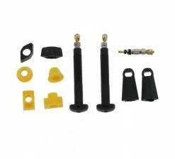 Barbieri, Tubelessventil, Carbonaria, SV ( 45mm), Farbe Schwarz, Carbon, Zur Umrüstung Von Standardf