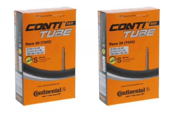 2 X Schlauch Continental Conti Race 28 28" 700x20/25C 18/25-622/630 SV 60mm 1 2 X Schlauch Continental Conti Race 28 28" 700x20/25C 18/25-622/630 SV 60mm