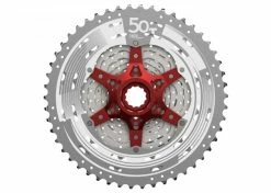 SunRace Kassette CSMX80 EA5 11-fachWide Ratio 11-50 Zähne 11-13-15-18-21-24-28-32-36-42-50 Zähne