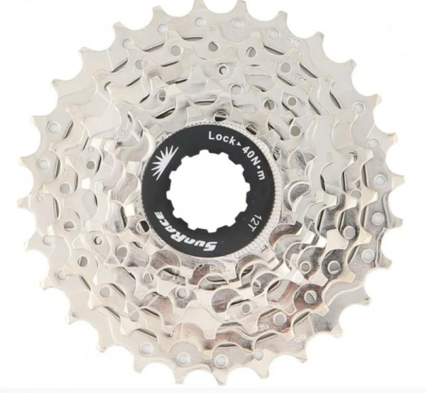 SUNRACE Zahnkranzkassette 7 FACH 12-28 Zähne NICKEL 1 SUNRACE Zahnkranzkassette 7 FACH 12-28 Zähne NICKEL