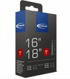 Schlauch Schwalbe SV4 16/18x1 1/8-1 3/8" 28/37-340/355 SV40mm