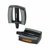 XLC City-/Comfort-Pedal PD-C21 Aluminium, Sandblock, Schwarz/grau