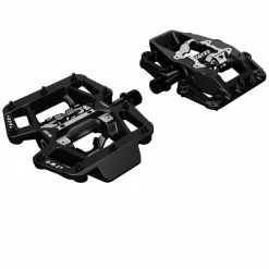 Tatze Pedal MTB TWO-FACE Comp. Plattform/SPD Schwarz, 10 Pins