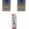 2x Schwalbe Schlauch AV13 26x1.50-2.40" (40/62-559) + 1x Reparatur-Set Universal Zefal