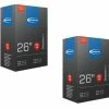 2 X Schwalbe Schlauch SV14 Extra Leicht (40/60-559) - 26 Zoll