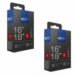 2 X Schlauch Schwalbe SV4 16/18x1 1/8-1 3/8