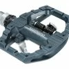 Shimano Pedale PD-EH500, Dunkelgrau, Inkl. Schuhplatten