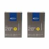 2 X Schwalbe Schlauch SV15 Extra Lang (18/28-622/630) - 28 Zoll
