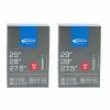 2 X Schwalbe Schlauch SV19 (40/62-584/622/635) - 27,5/28/29 X1.50-2.40" Zoll SV 40mm Sclaverand