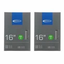 2 X Schwalbe Schlauch AV3 (47/62-305) - 16 Zoll