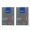 2 X Schwalbe Schlauch SV10 (47/62-507) - 24 Zoll