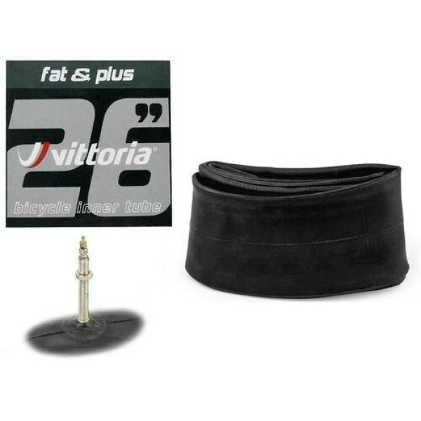 Schlauch Vittoria 26x4.00-4.90 100/130-559 Fat & Plus SV 48mm 1 Schlauch Vittoria 26x4.00-4.90 100/130-559 Fat & Plus SV 48mm