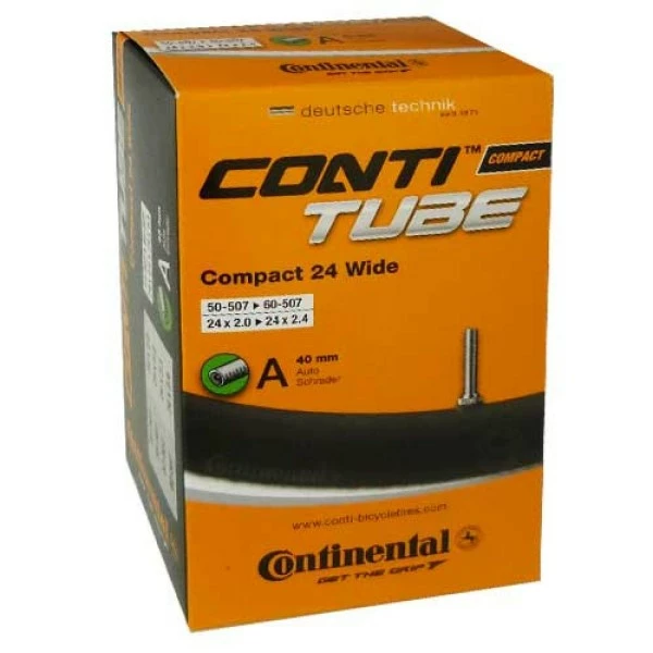 Continental Schlauch Conti Compact 24 Wide 24x1.90/2.40Z 50/60-507 AV 1 Continental Schlauch Conti Compact 24 Wide 24x1.90/2.40Z 50/60-507 AV