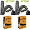 Continental Reifen Conti RideTour 28x1.40 + Schlauch Conti Tour 28 All DV 40 Mm