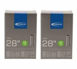 2 X Schwalbe Schlauch AV17 28/47-622/635 28x1.10/1.75 28 Zoll (28"/700C)